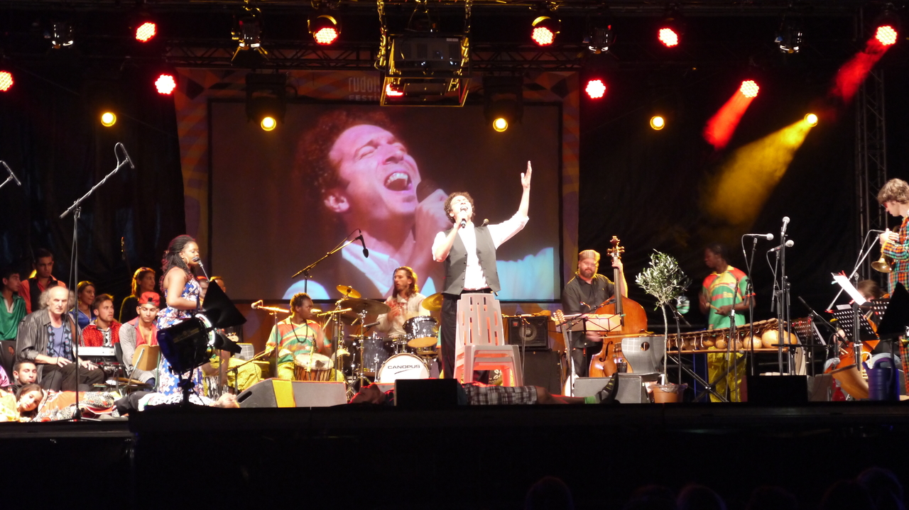 Salah Ammo bei dem Projekt Arche Noah reloded