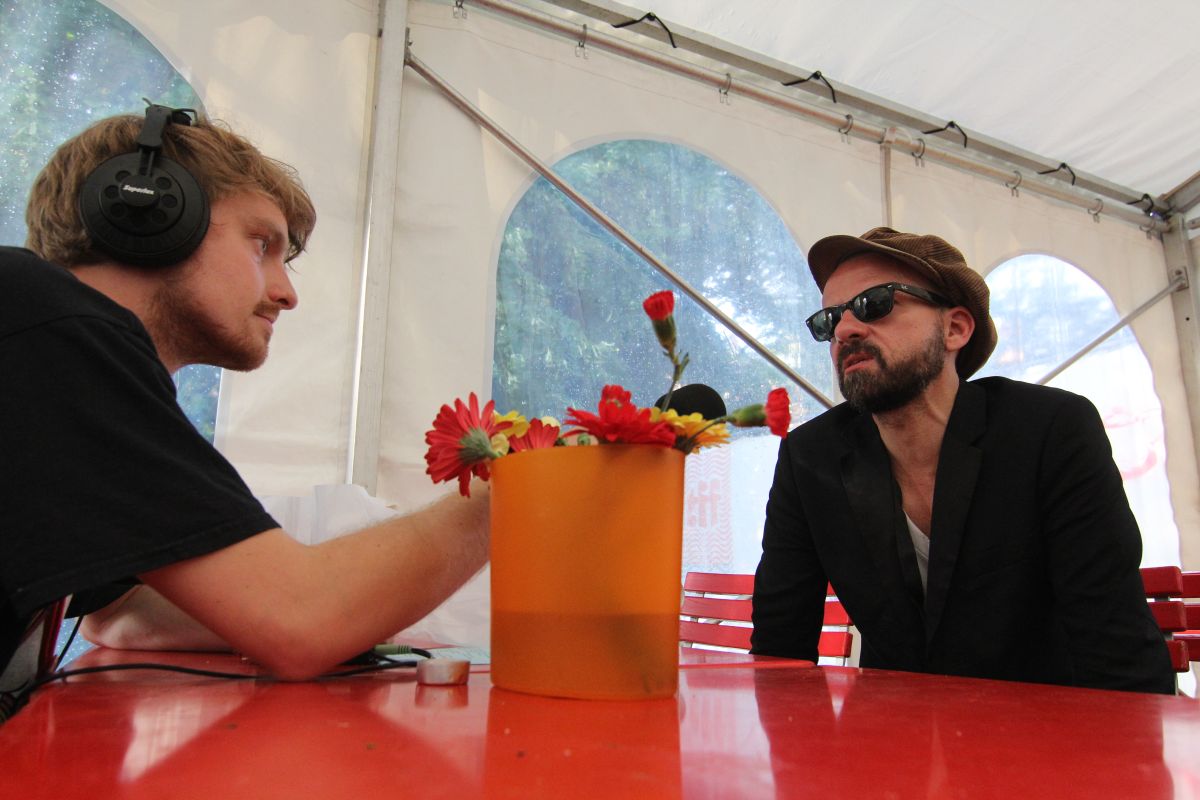 Shantel im Interview beim TFF Rudolstadt - Wie ein Alien