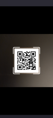 QR-Code im Kamerasucher