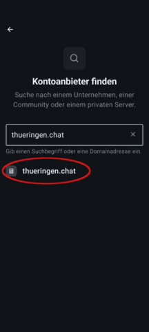 thueringen.chat antippen