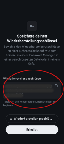 Schlüssel kopieren